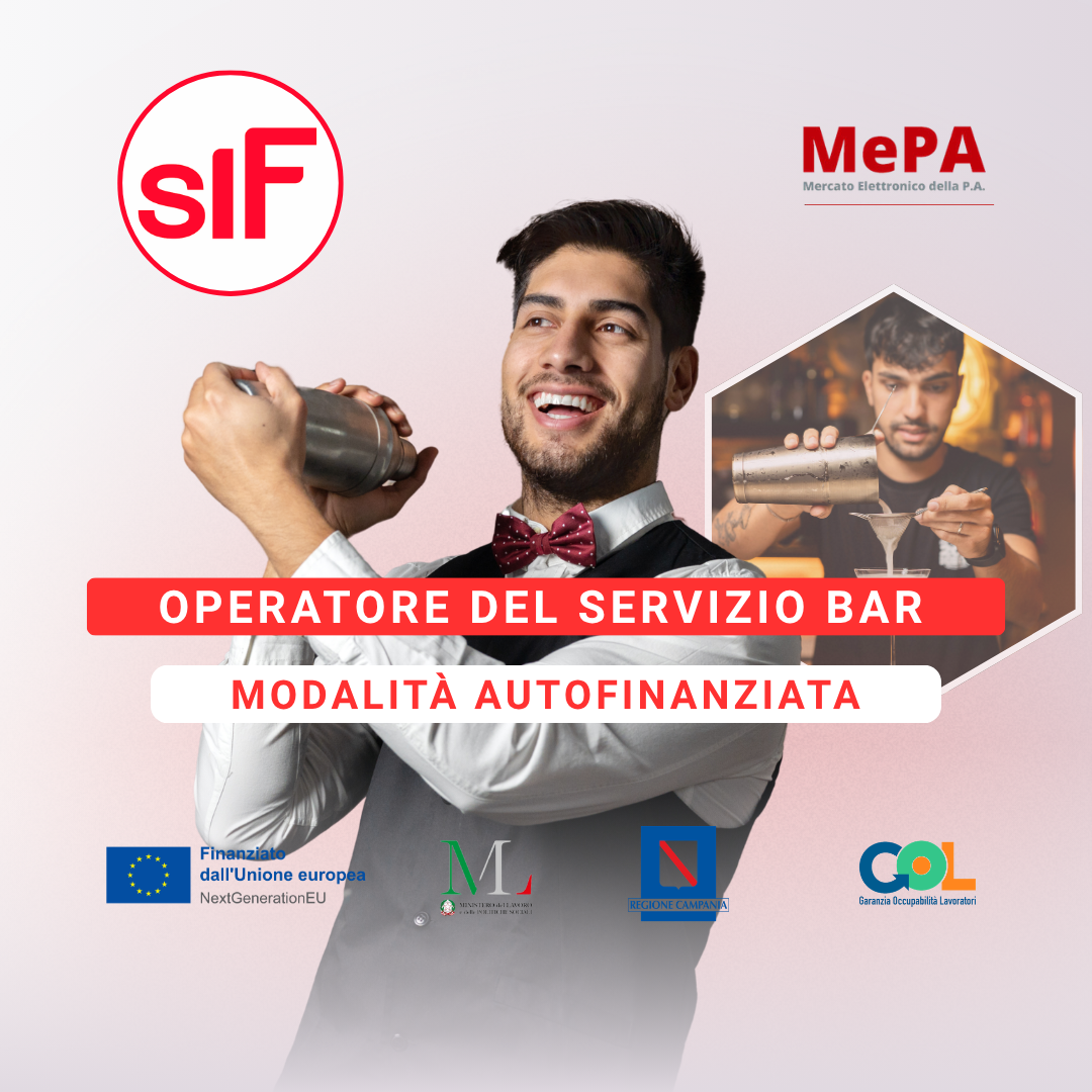Corso Operatore del Servizio Bar